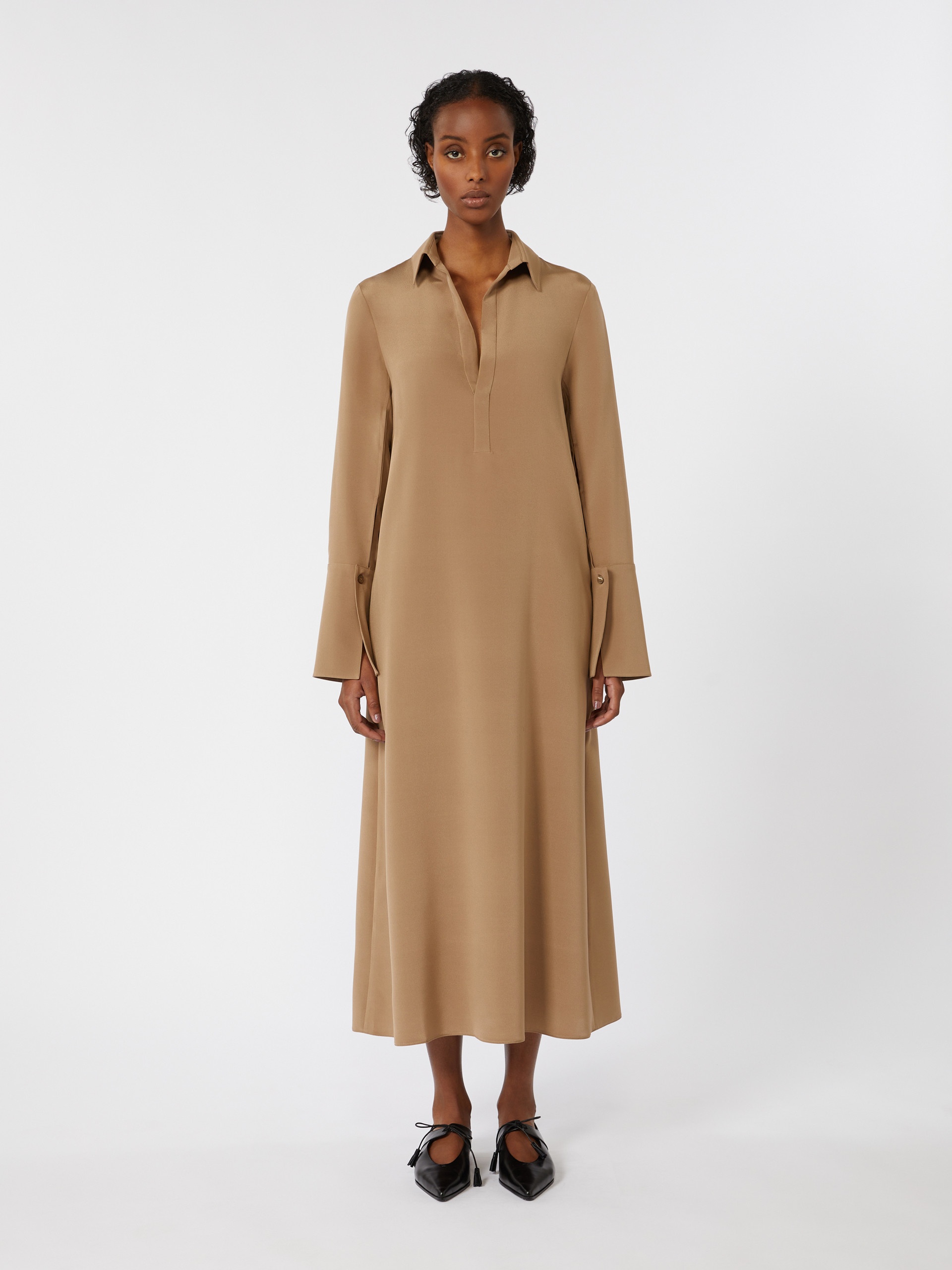 OSSOLA Silk crêpe de Chine dress - 3