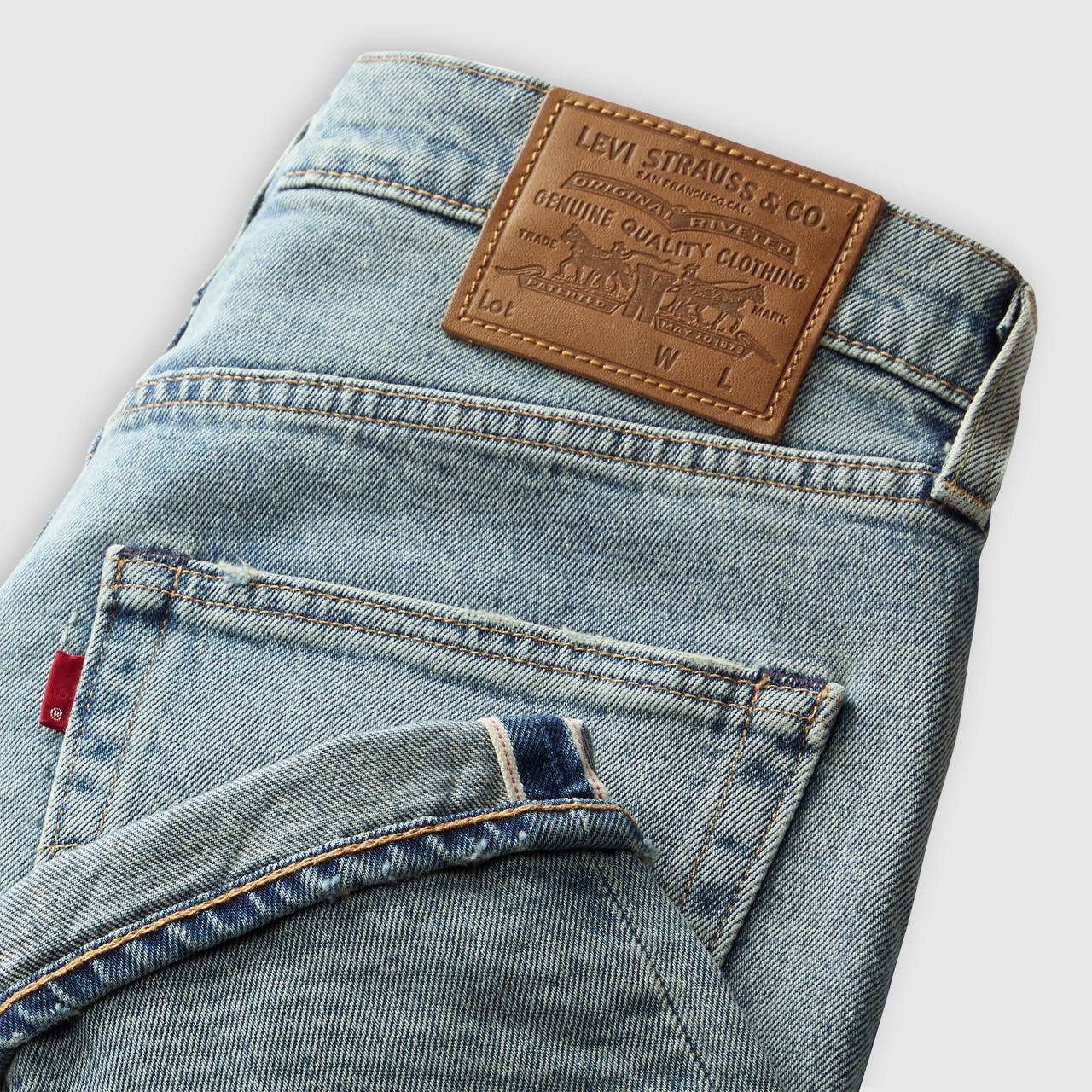 512™ SLIM TAPER FIT SELVEDGE MEN'S JEANS - 7