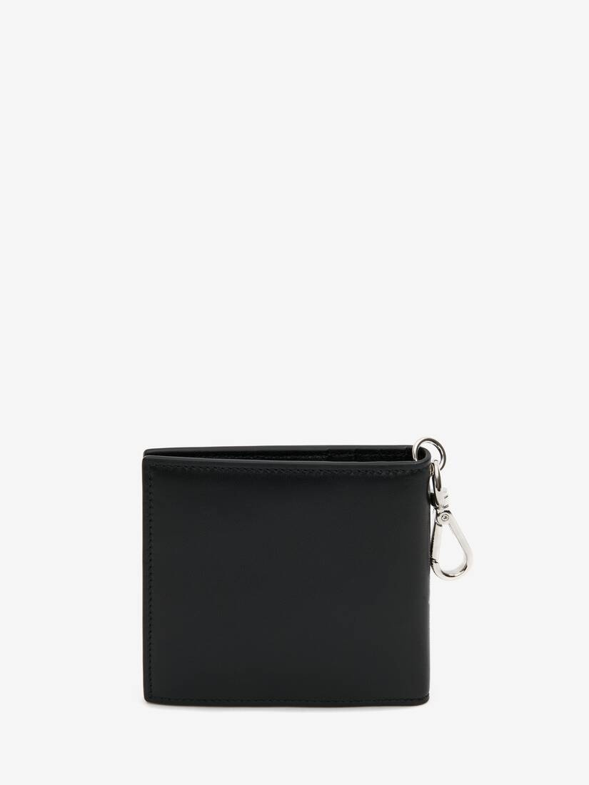 Men's Leather Card Holder in Black - 3