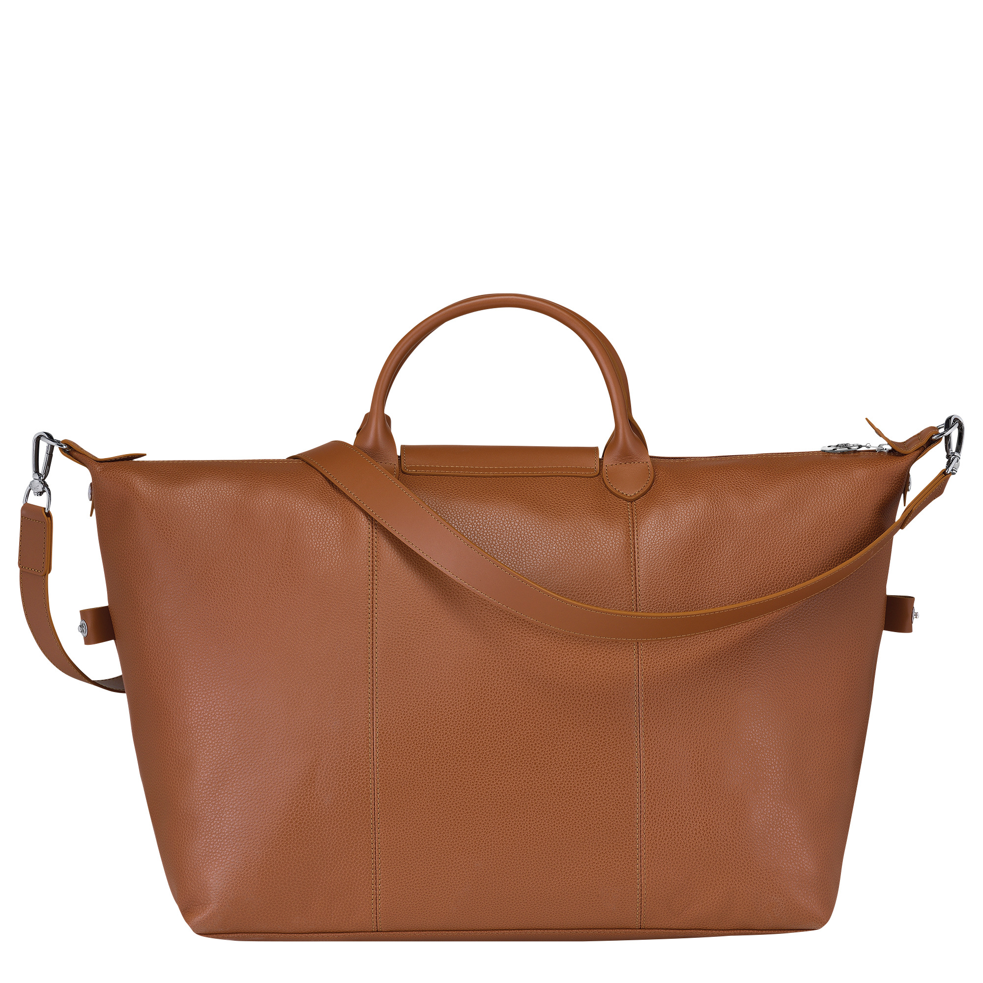 Le Foulonné S Travel bag Caramel - Leather - 4
