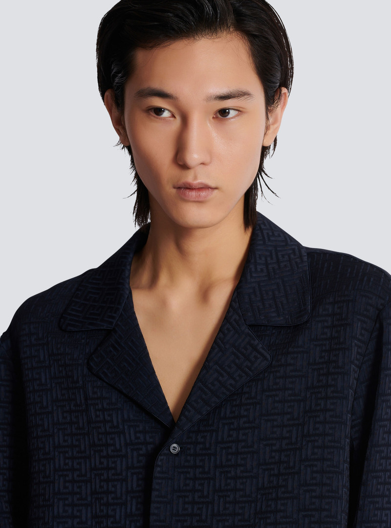 PB Labyrinth jacquard pyjama shirt 6