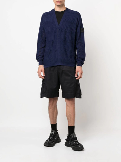Stone Island Shadow Project knee-length cargo shorts outlook