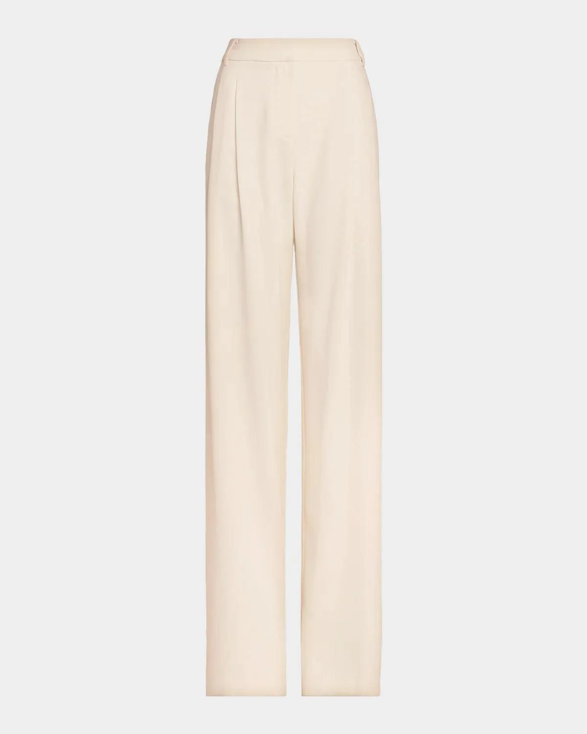 Leslie Pleated Wide-Leg Pants - 1