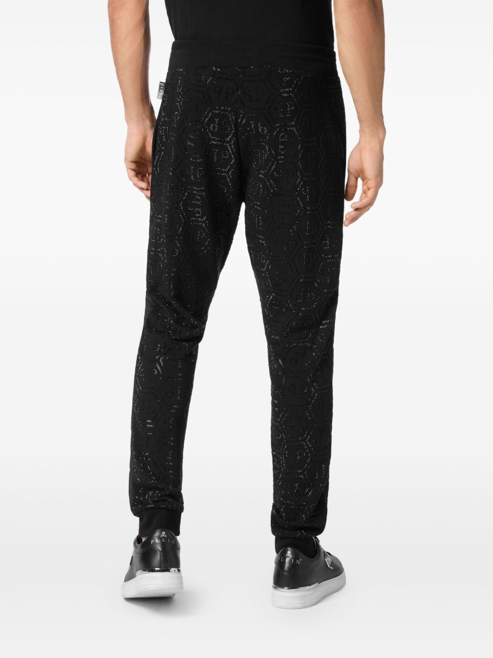 Inserts Monogram Strass track pants - 4
