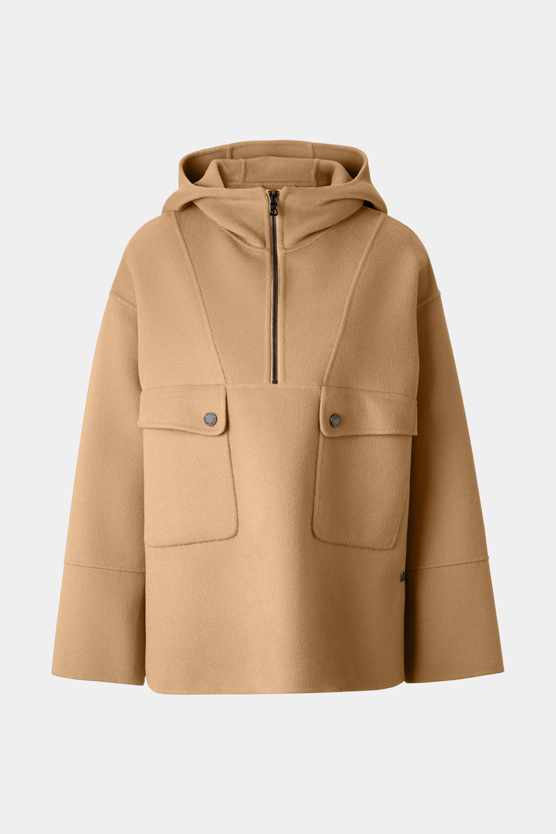 Trixie Reversible Sweatshirt in Camel 1