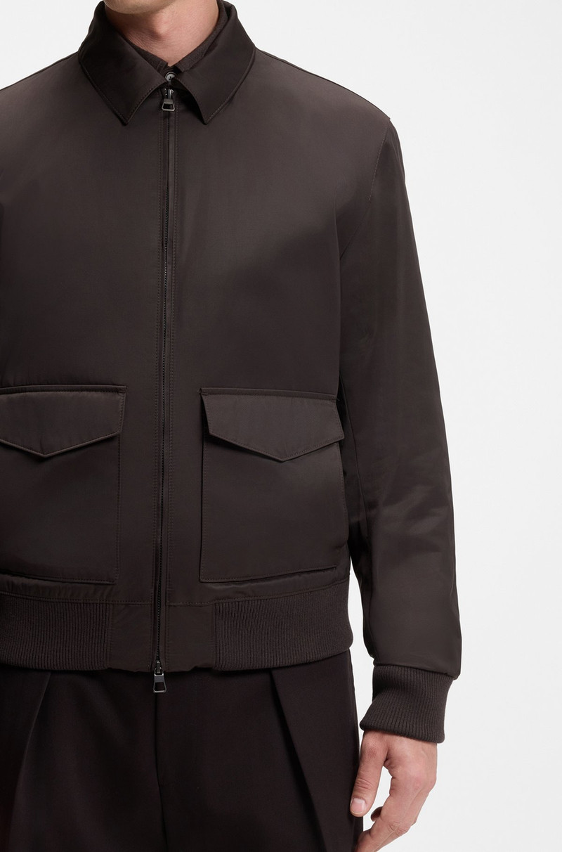 BECKHAM X BOSS JACKET IN WATER-REPELLENT TWILL 6