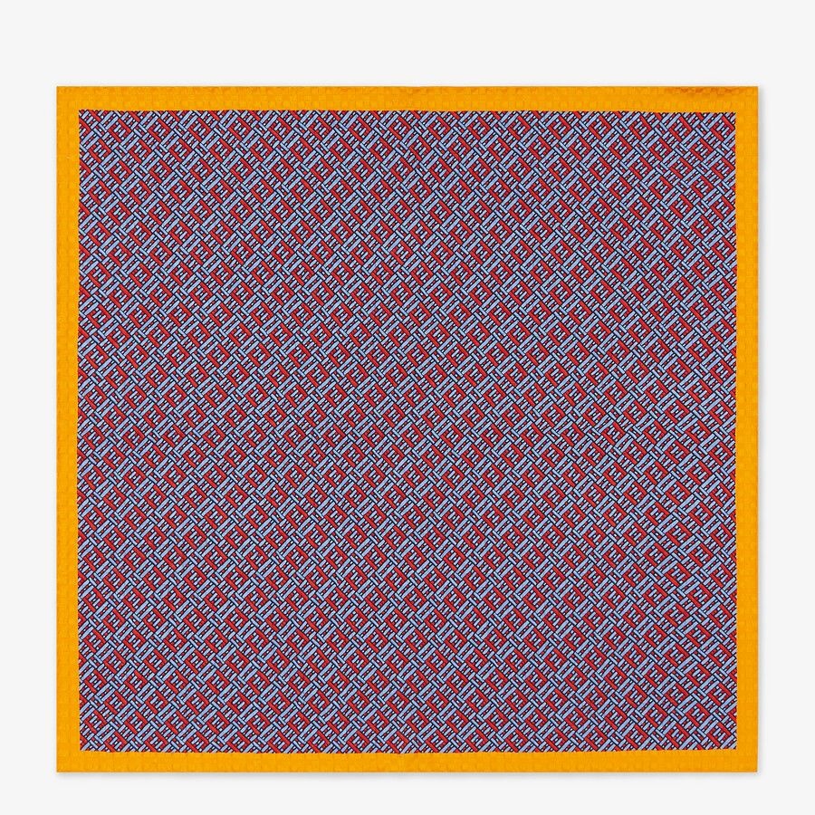 Light blue silk foulard - 1