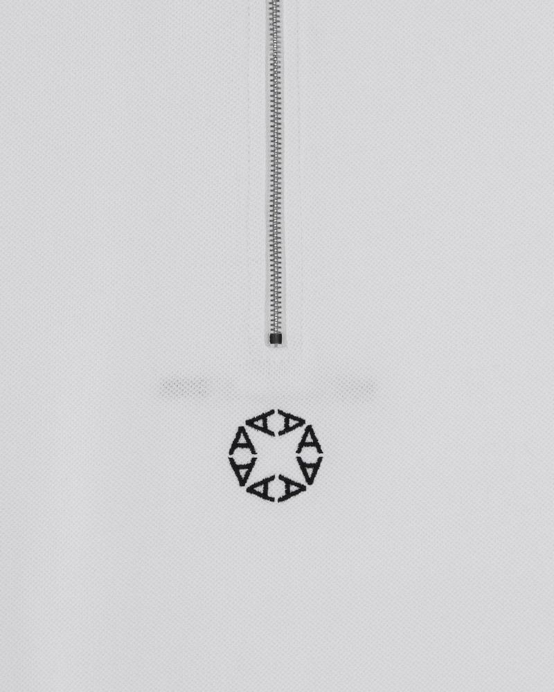 ZIP COLLAR PIQUE POLO SHIRT 8