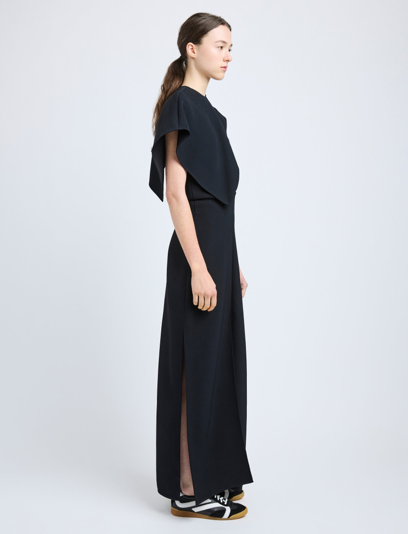 Proenza Schouler Selene Dress in Bi-Stretch Suiting outlook