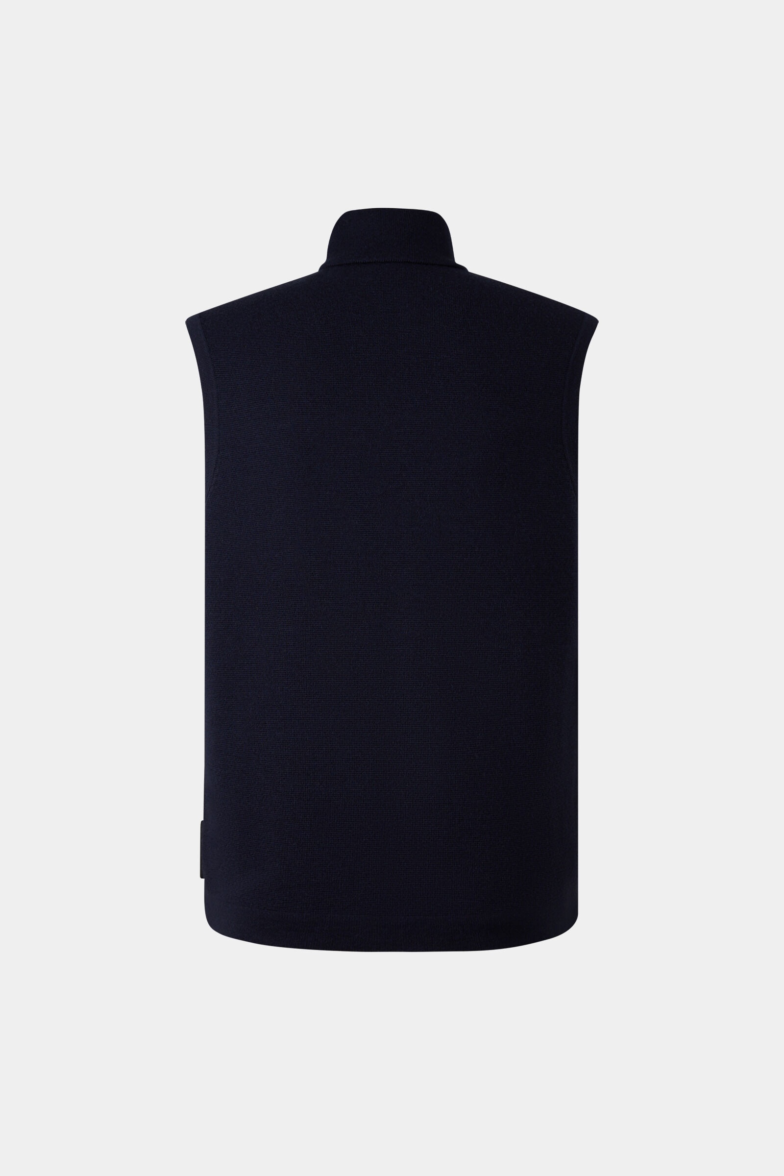 Lavin knitted vest in Navy blue - 8