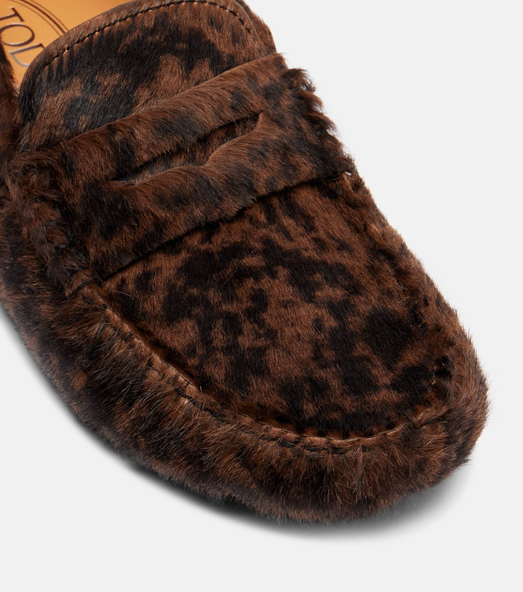 Gommino calf hair driving shoes - 5