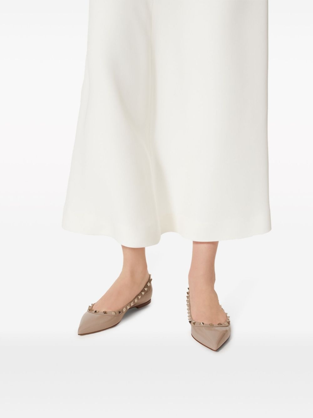 Rockstud ballerina shoes - 6