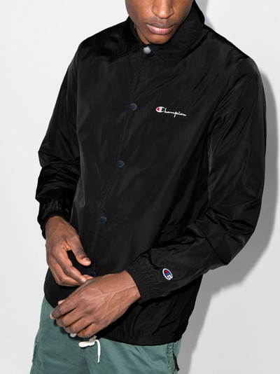 Champion embroidered logo coach jacket outlook