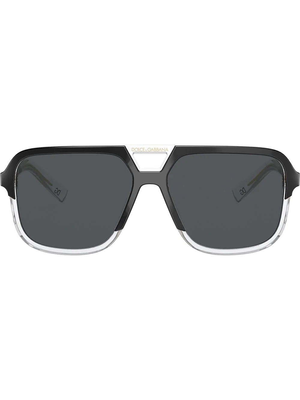 aviator-frame sunglasses - 1