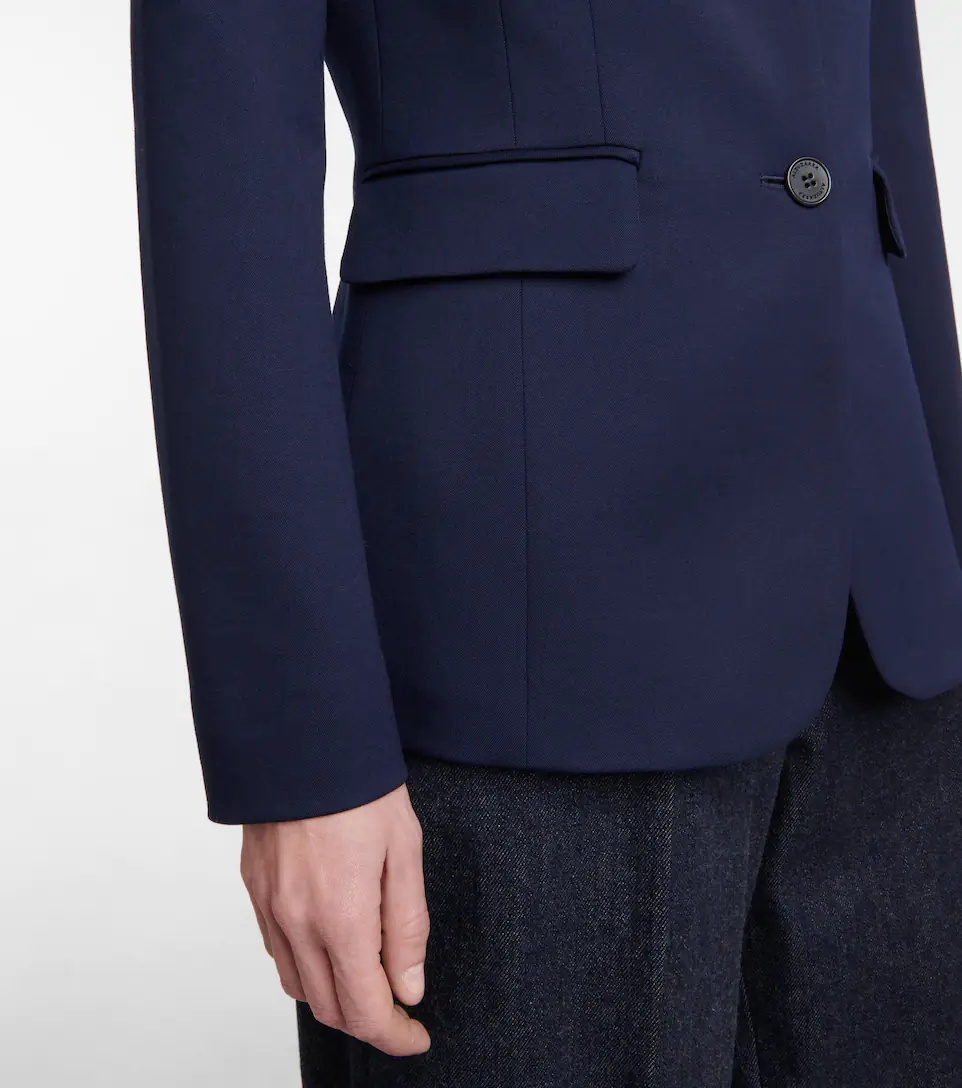 Fenice virgin wool blazer - 5
