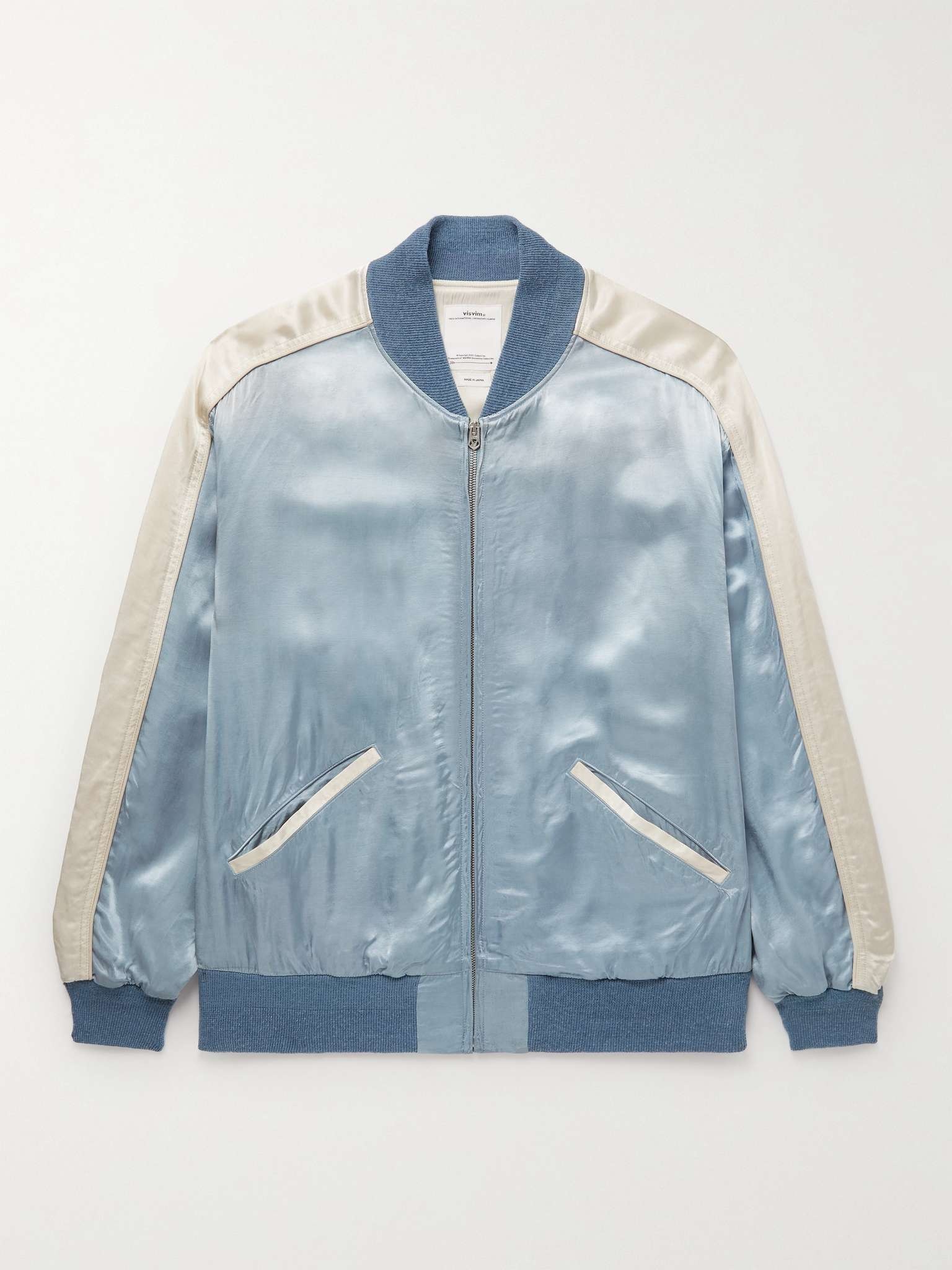 Douglas Satin Bomber Jacket - 1