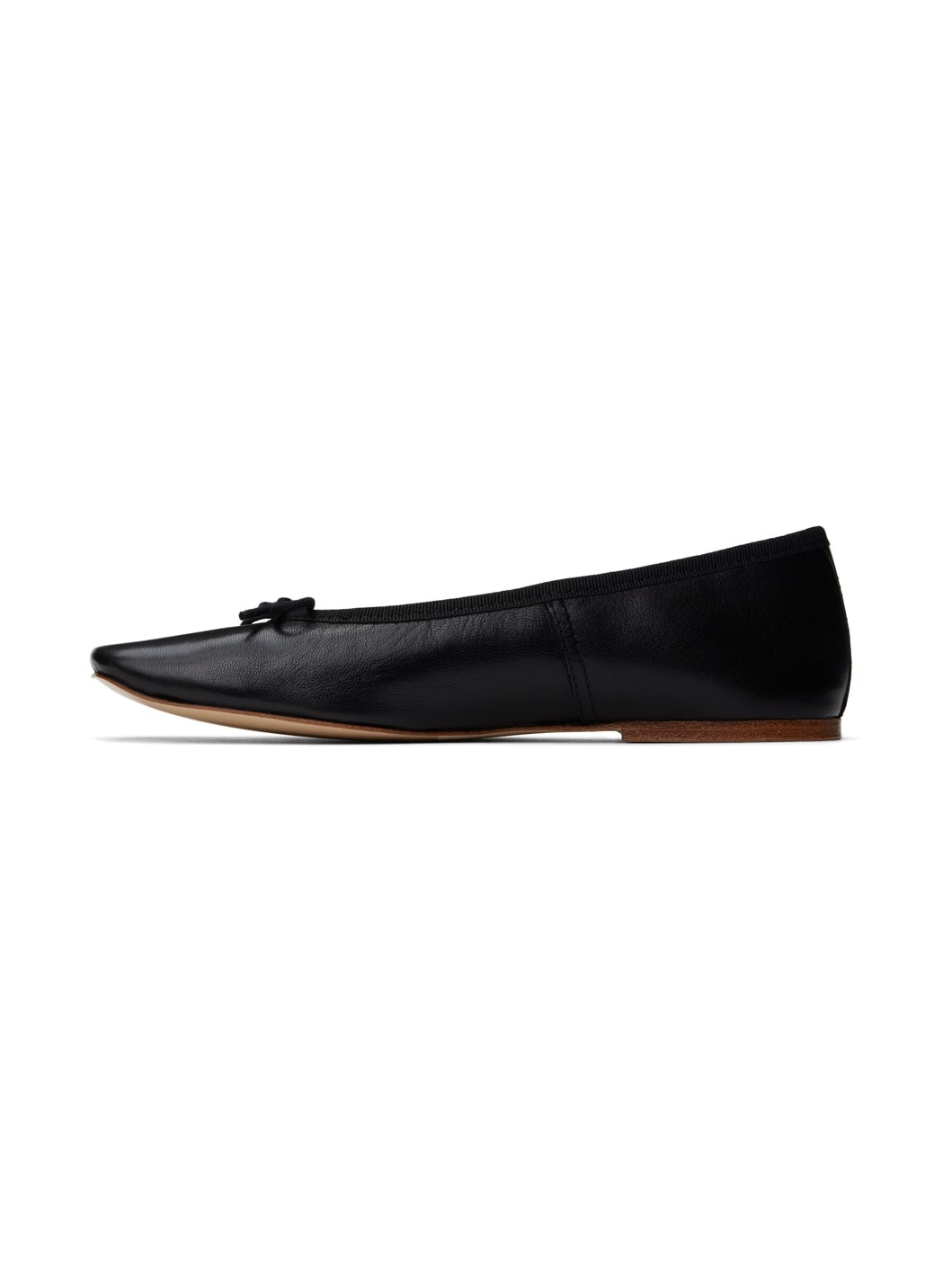 Black Leah Ballerina Flats - 3