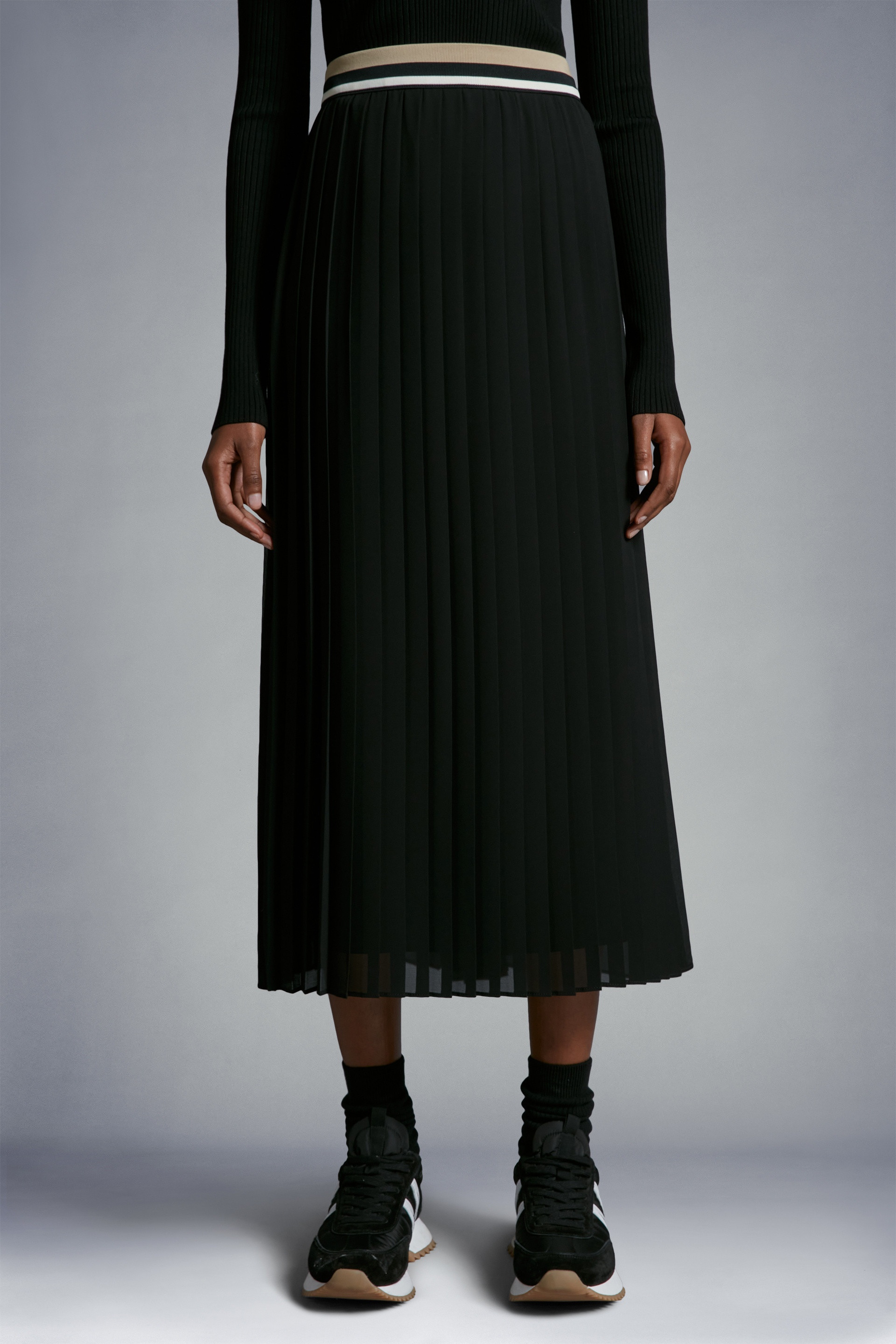 Pleated Maxi Skirt - 3
