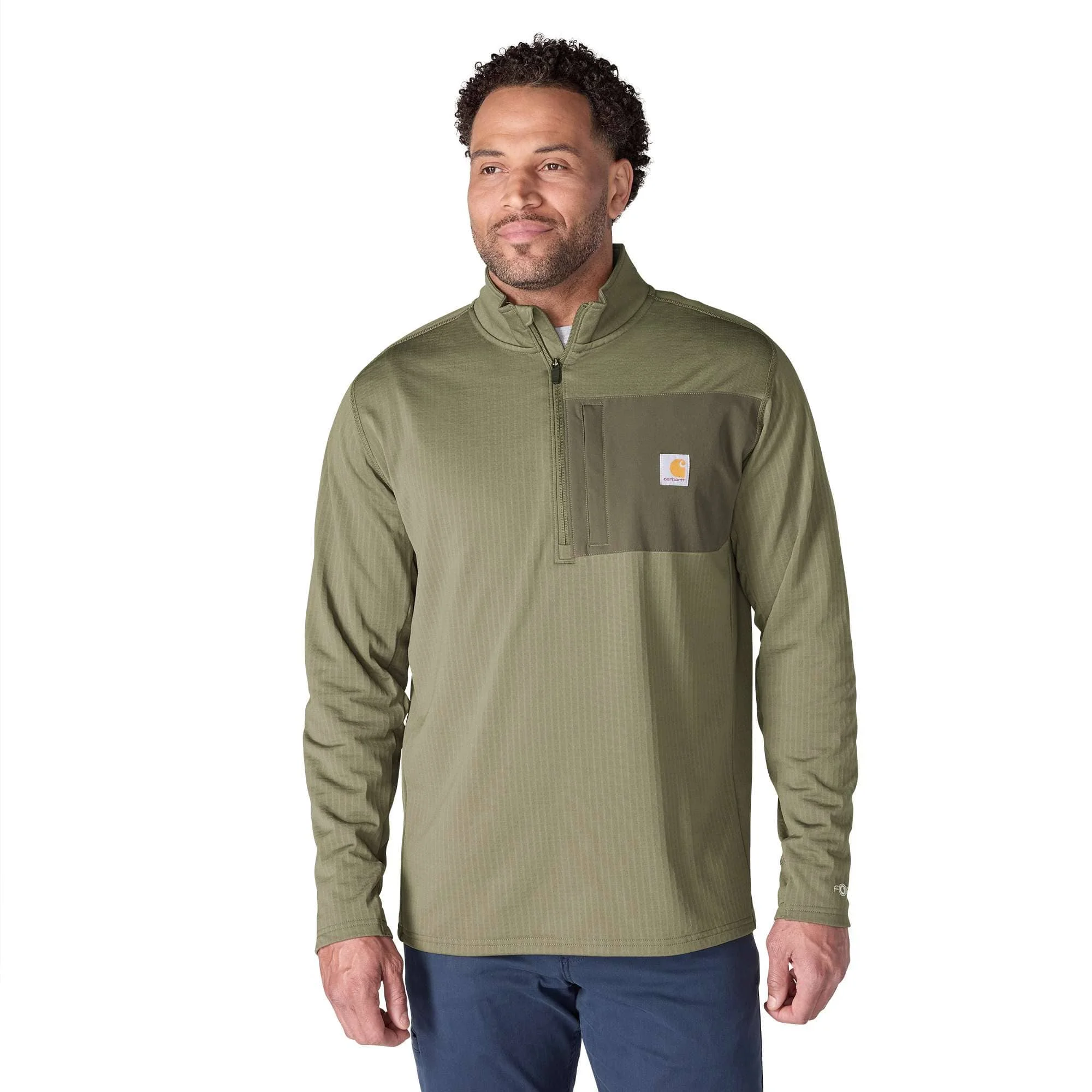 Force Ironwood Relaxed 1/2-Zip Mock Neck - 1