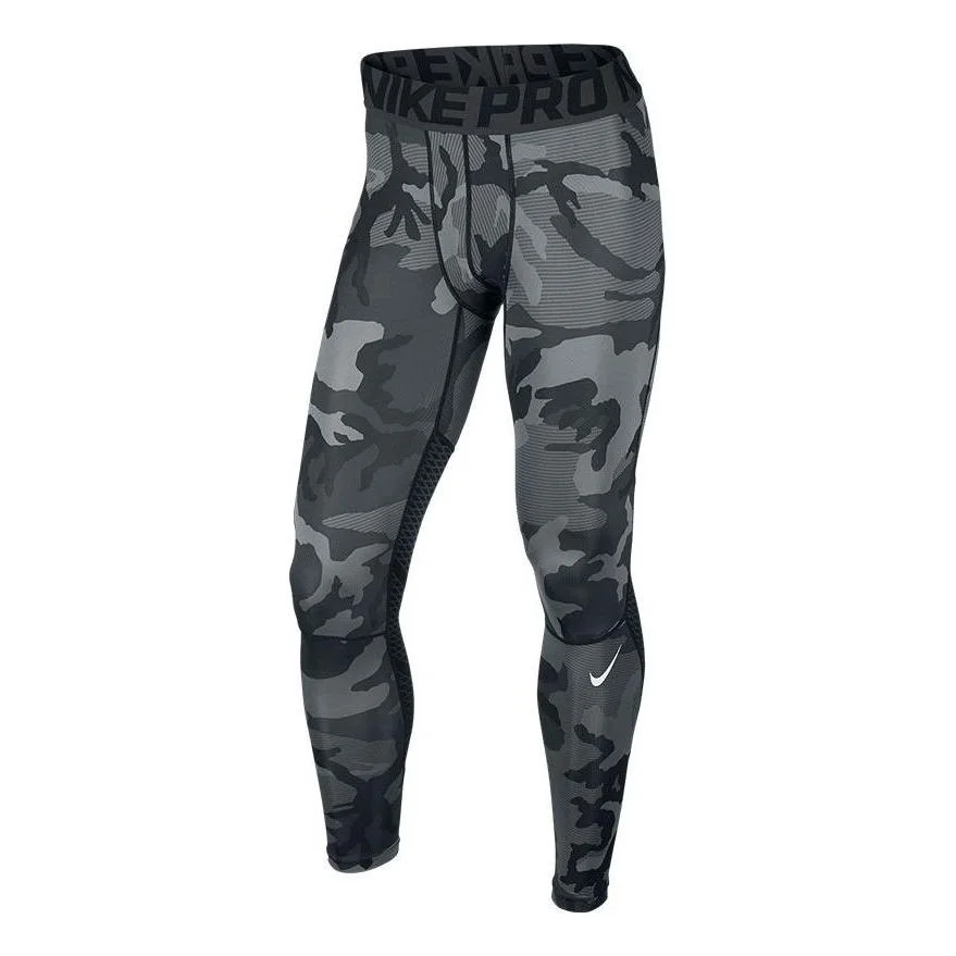 Nike Camouflage Alphabet Sports Pants 'Grey' 801227-010 - 1