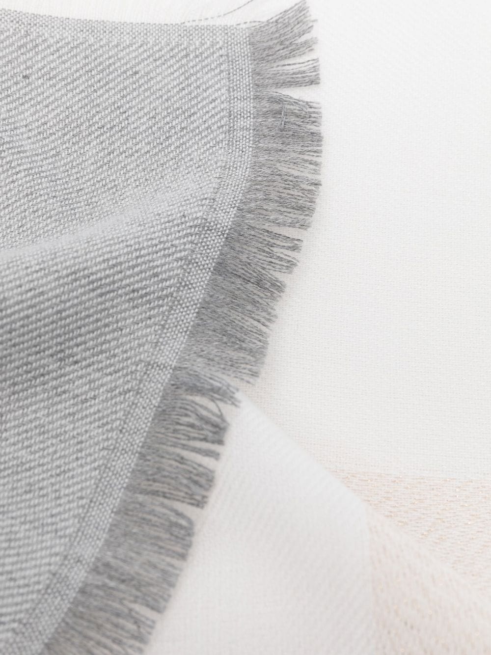 tonal-stripe scarf - 3