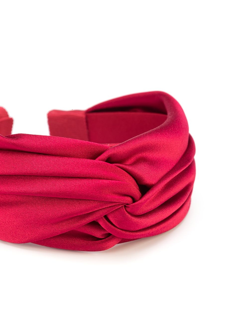 Twist silk satin headband - 3