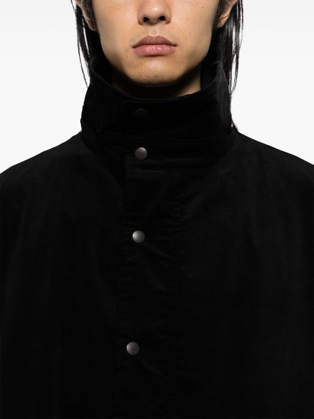 hooded trench coat - 6
