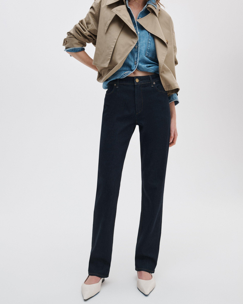 rag & bone Sutton Cigarette Jeans Vintage Stretch in Dark Rinse outlook