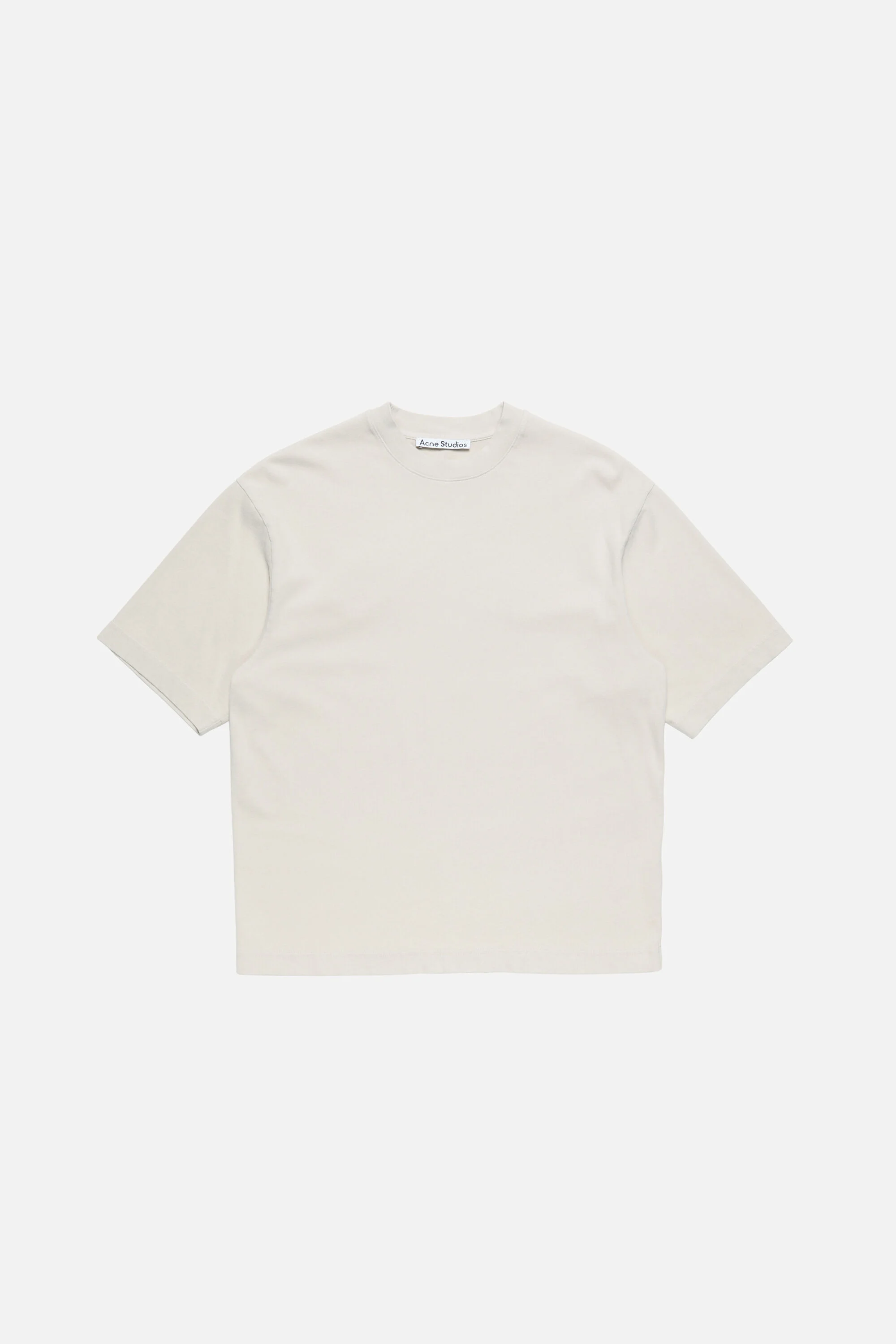 Logo t-shirt - Relaxed fit - Light taupe - 1