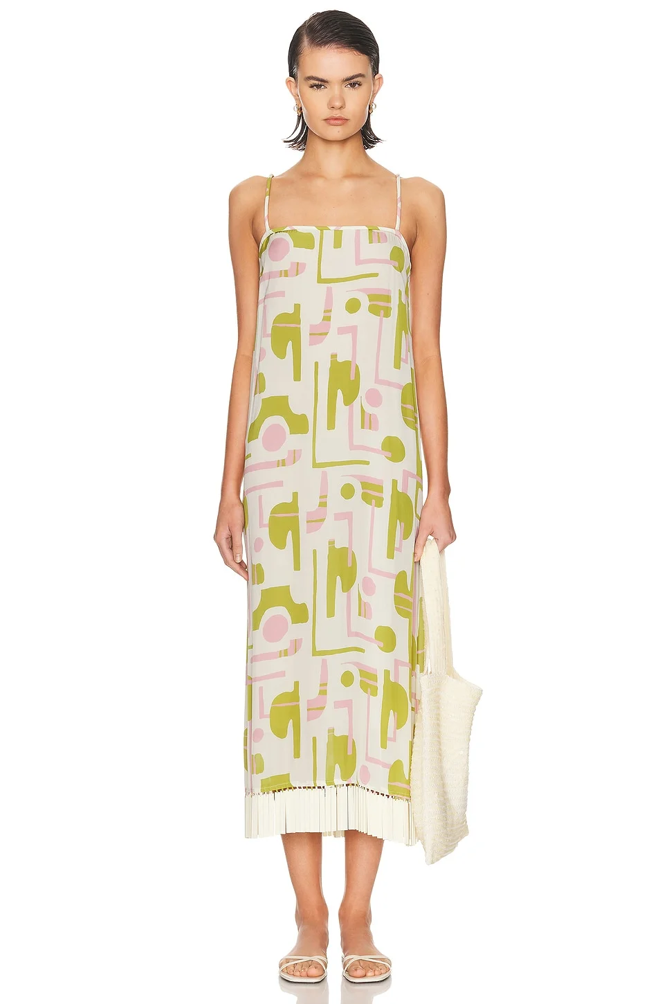 Fringe Midi Dress - 1