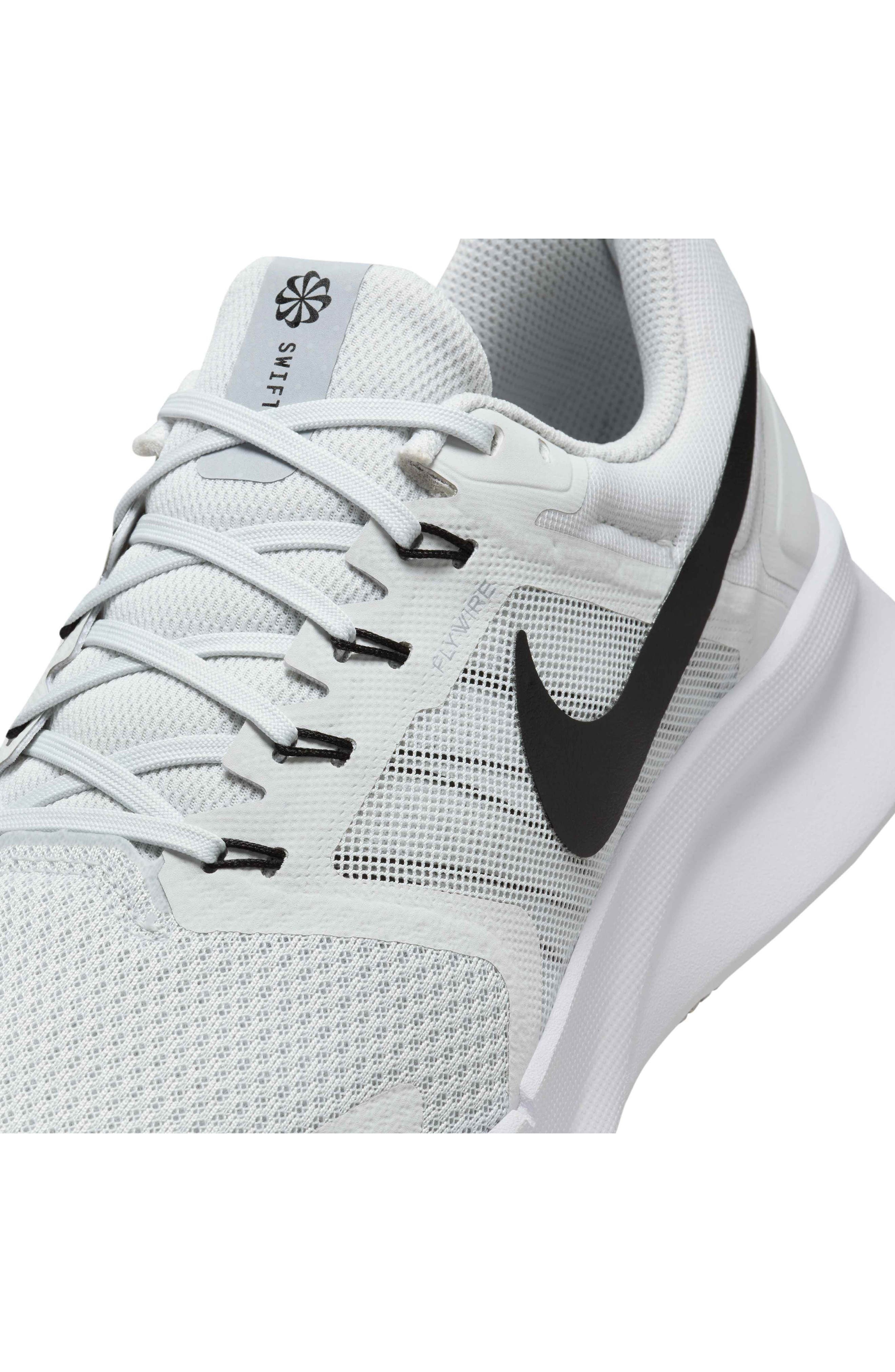 Nike Run Swift 3 Running Shoe in Photon Dust/White at Nordstrom - 8