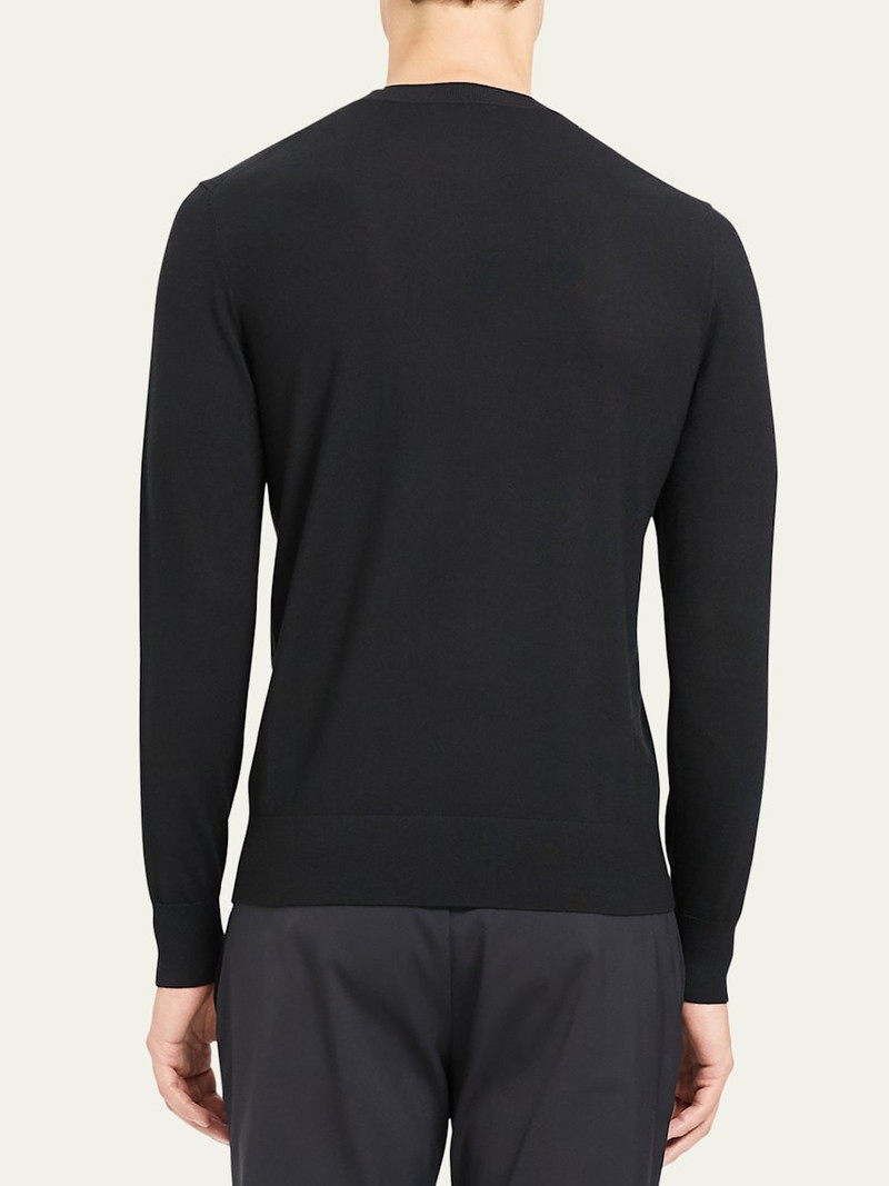 Theory Men's Regal Wool Crewneck Sweater outlook