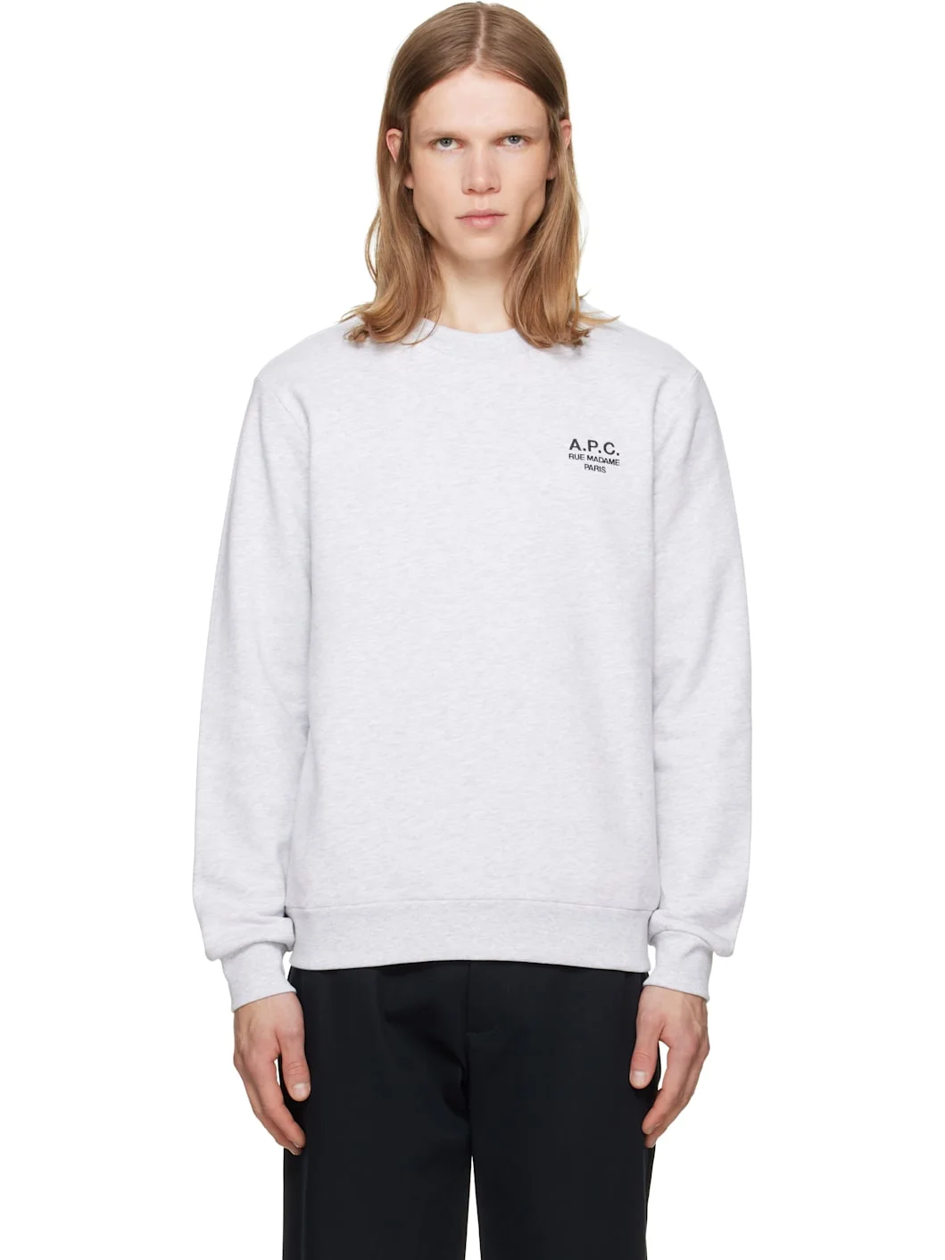 Gray Standard 'Rue Madame' Sweatshirt - 1