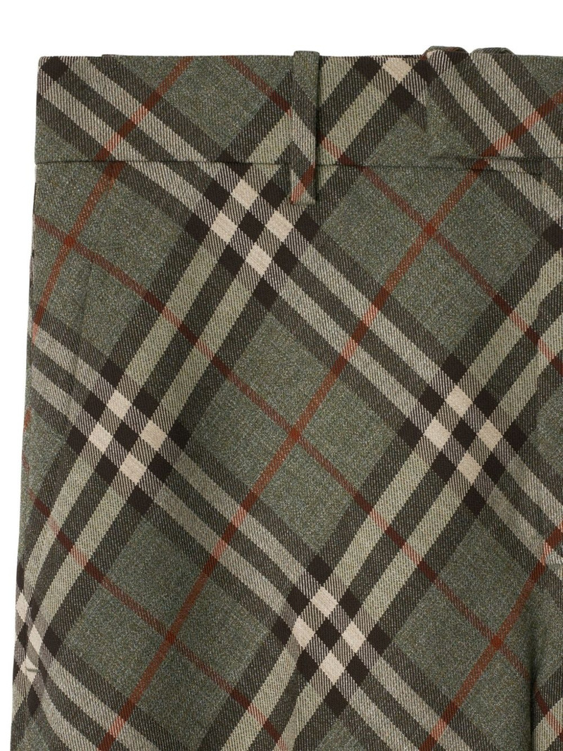 Burberry Vintage Check-pattern trousers outlook