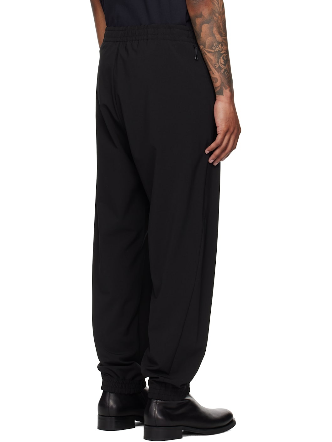 Black Logo Jogging Sweatpants - 3