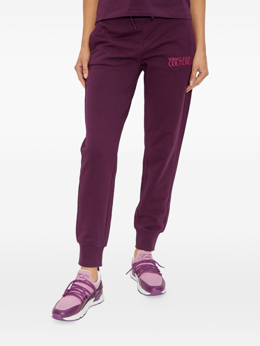 embroidered-logo track pants - 3