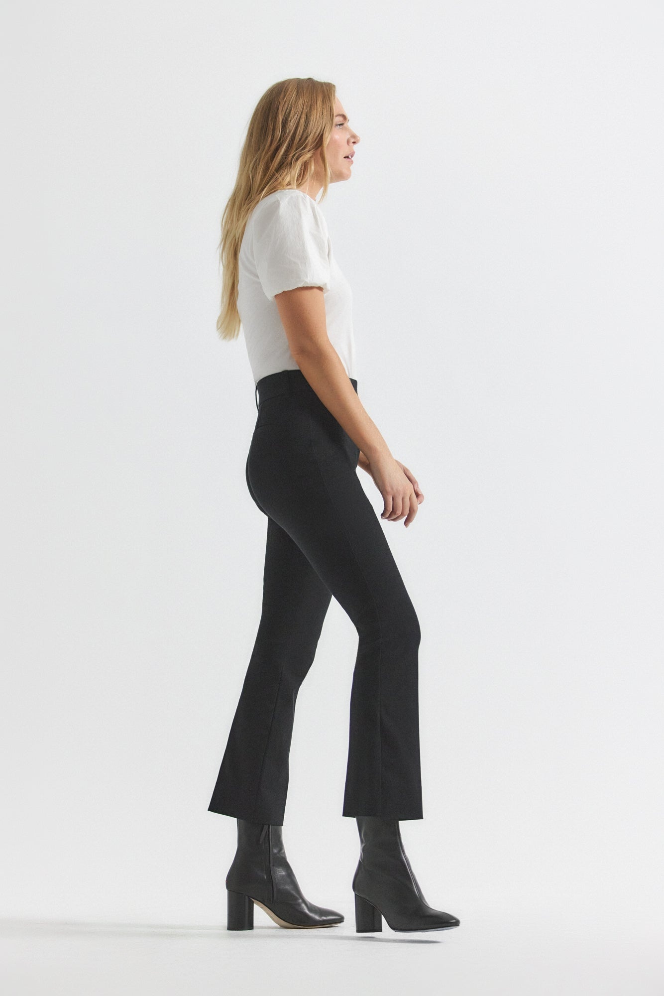 CROSBY CROP FLARE TROUSER - 4