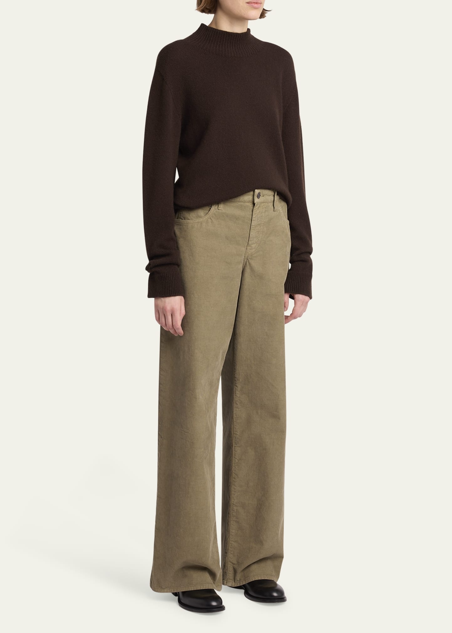 Hensi Cashmere Turtleneck Top - 2