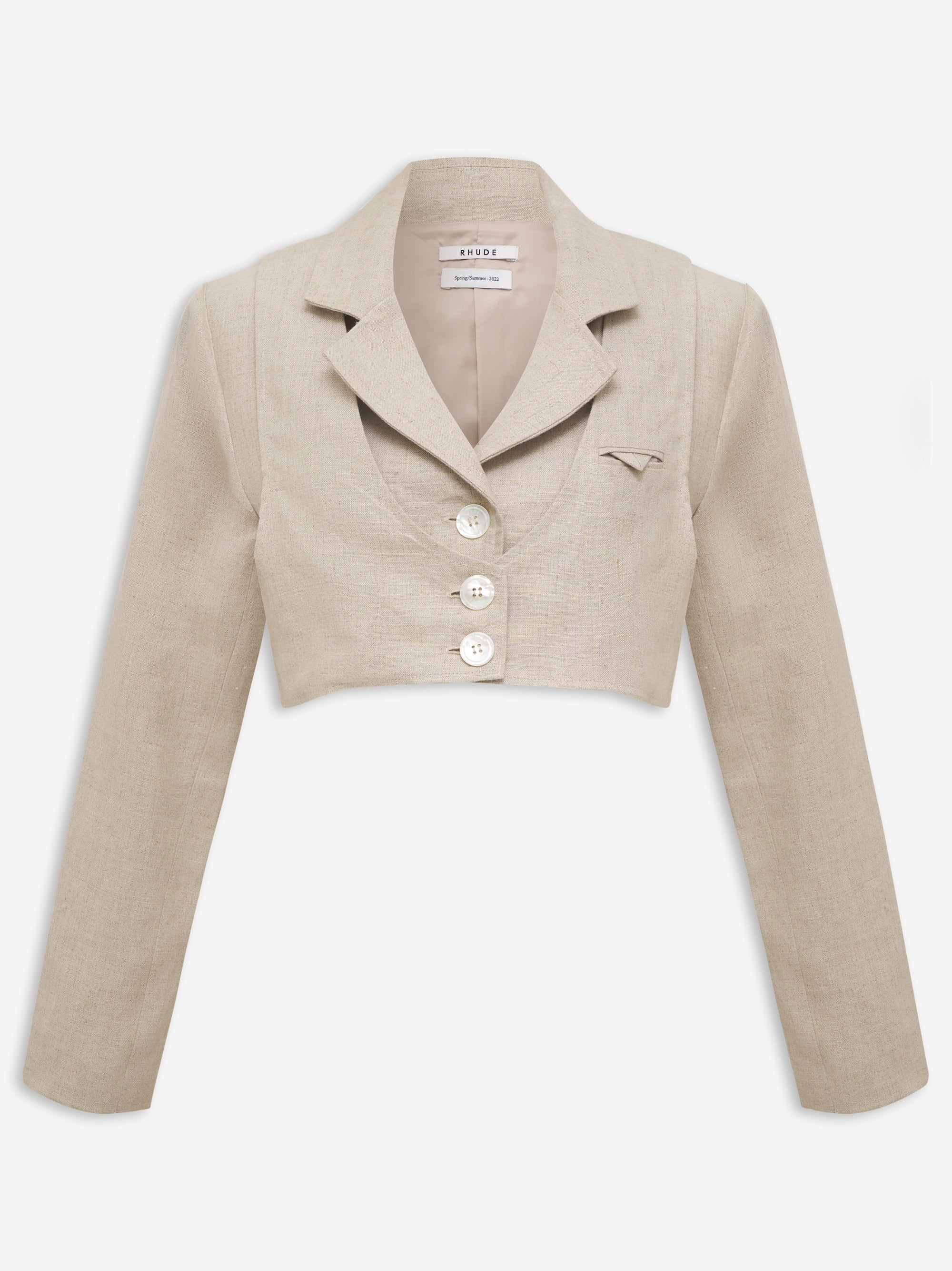 DOUBLE LAYER BLAZER - 1