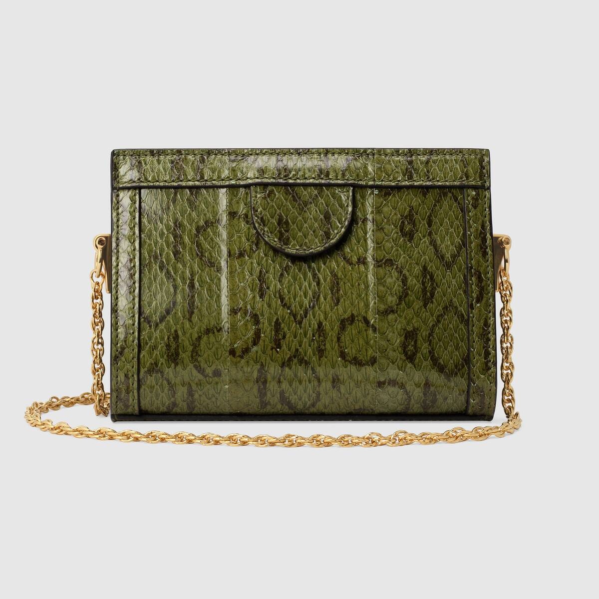 Ophidia snakeskin mini shoulder bag - 3