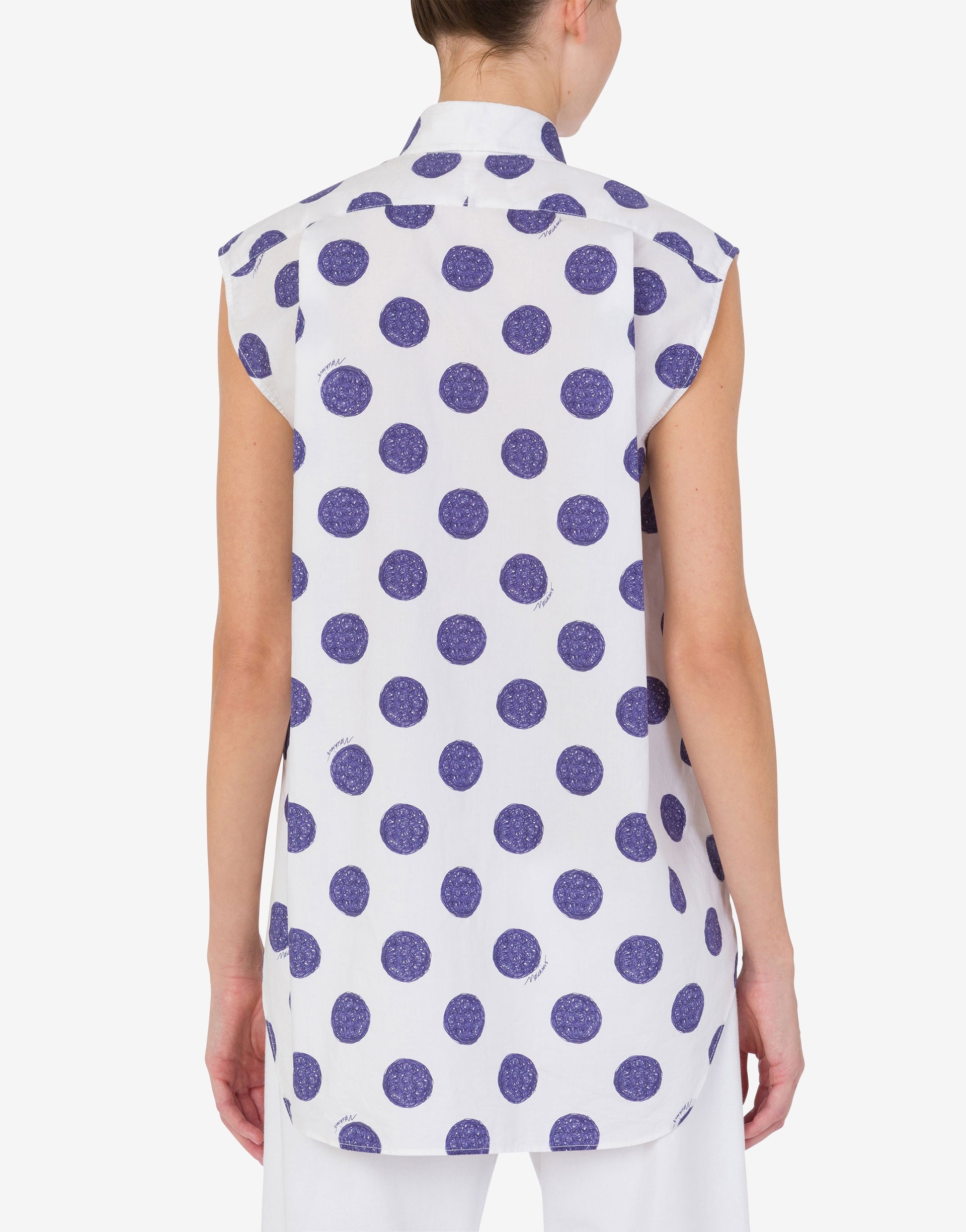 BIRO POLKA DOTS POPLIN TOP - 2