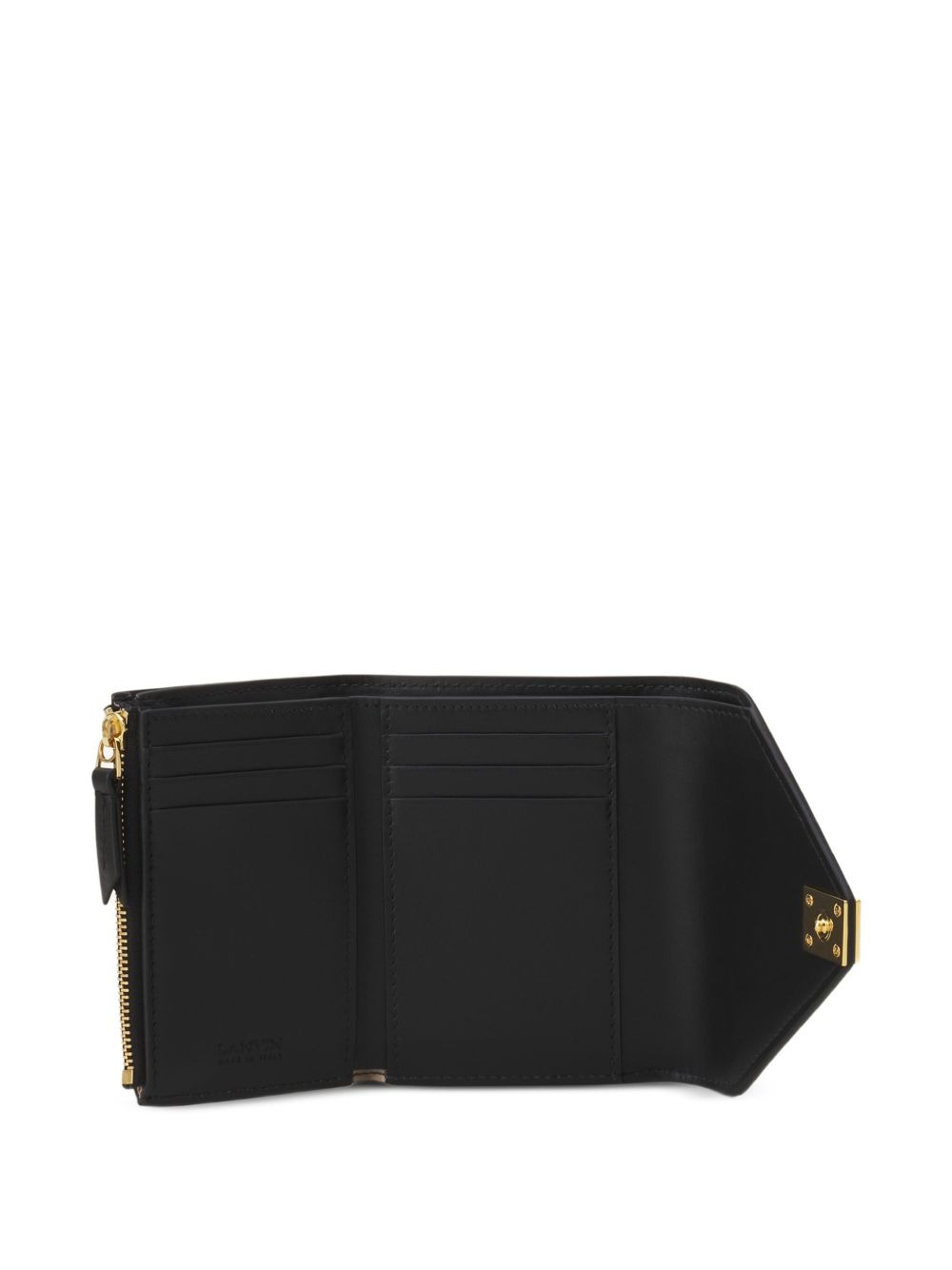 zip-pocket flap wallet - 3