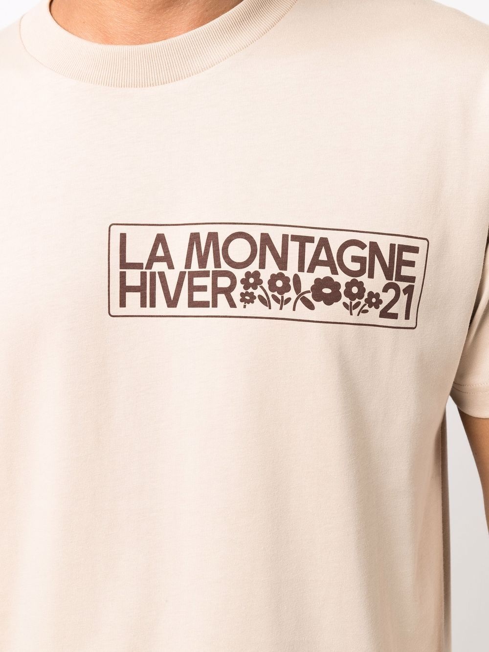 Montagne graphic-print T-shirt - 6