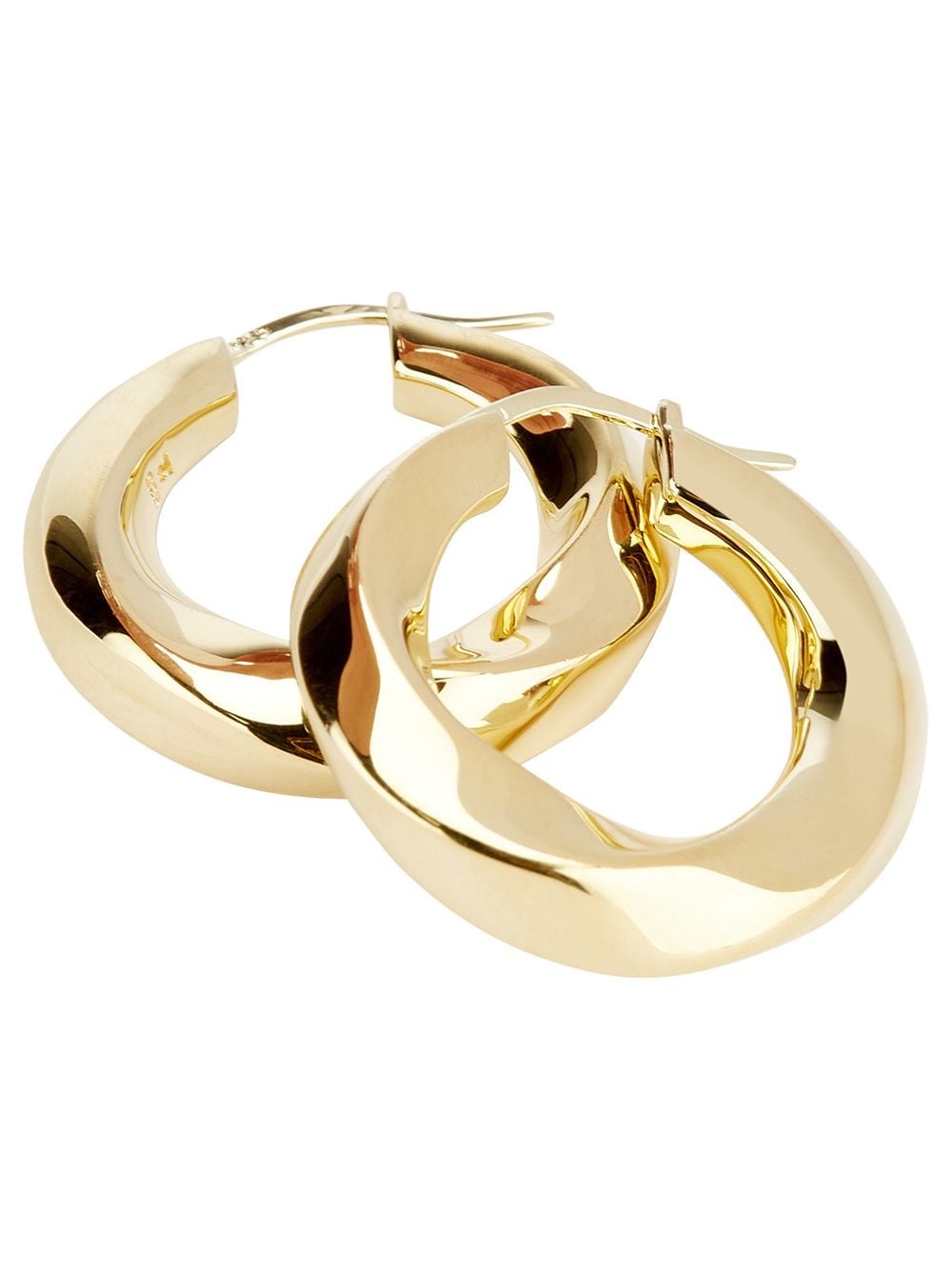 Infinity hoop earrings - 3