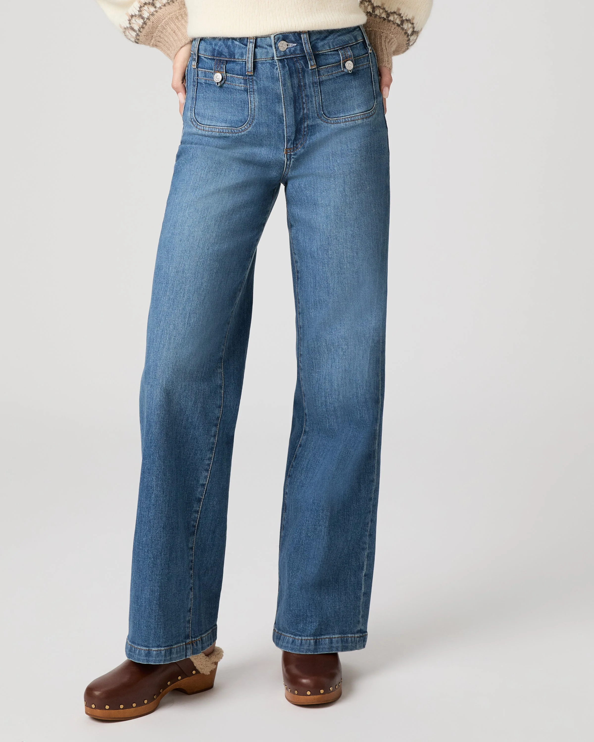 Anessa 31" Wide Leg Jean - 1