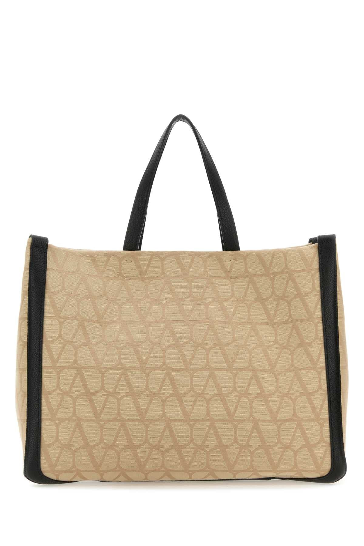 Valentino Garavani Men Toile Iconographe Shopping Bag - 3