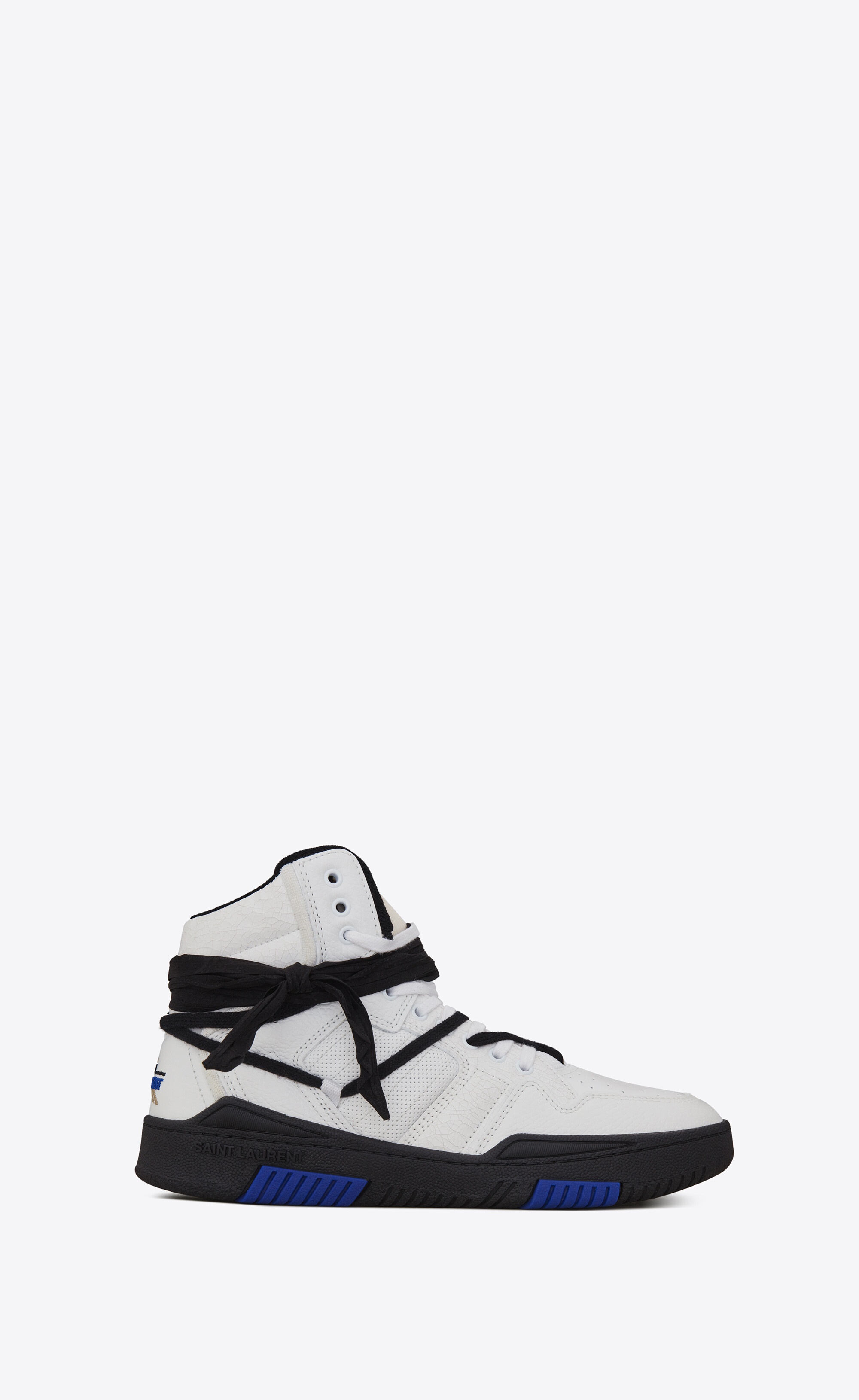 smith sneakers in grained leather - 1