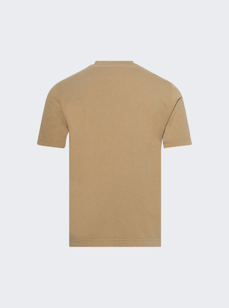 JACQUEMUS The Gros Grain T-shirt Dark Beige outlook