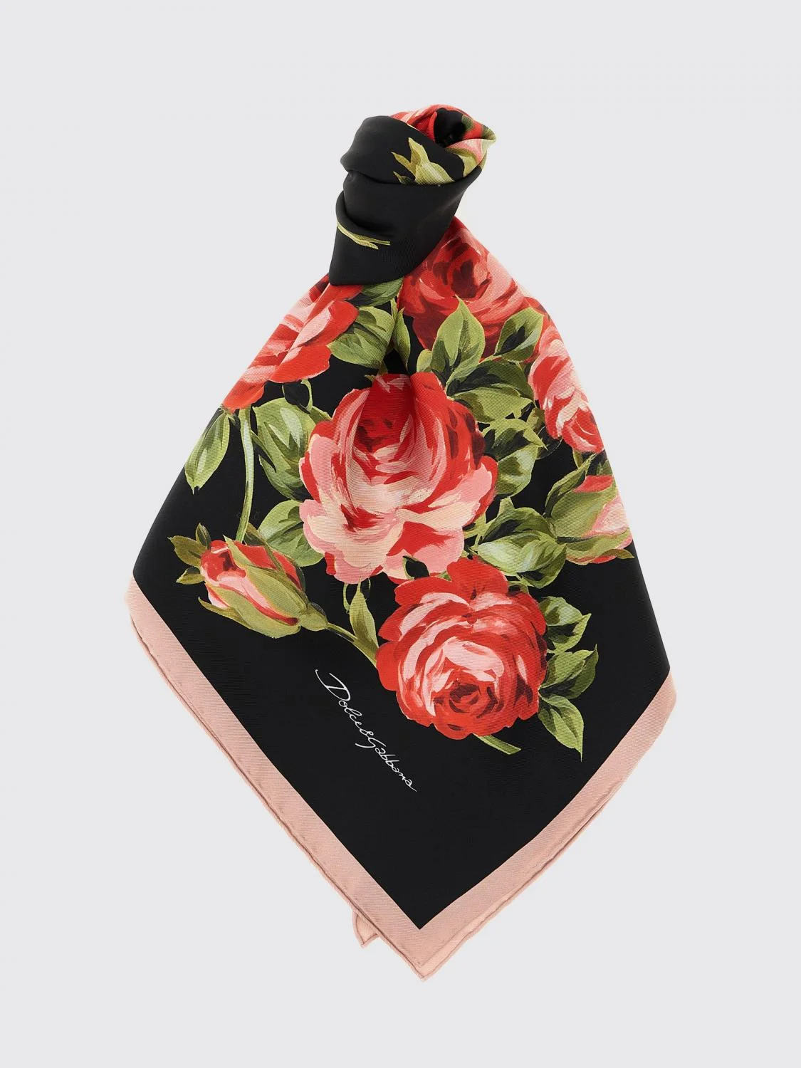 DOLCE & GABBANA Neck Scarf Woman color Black - 1