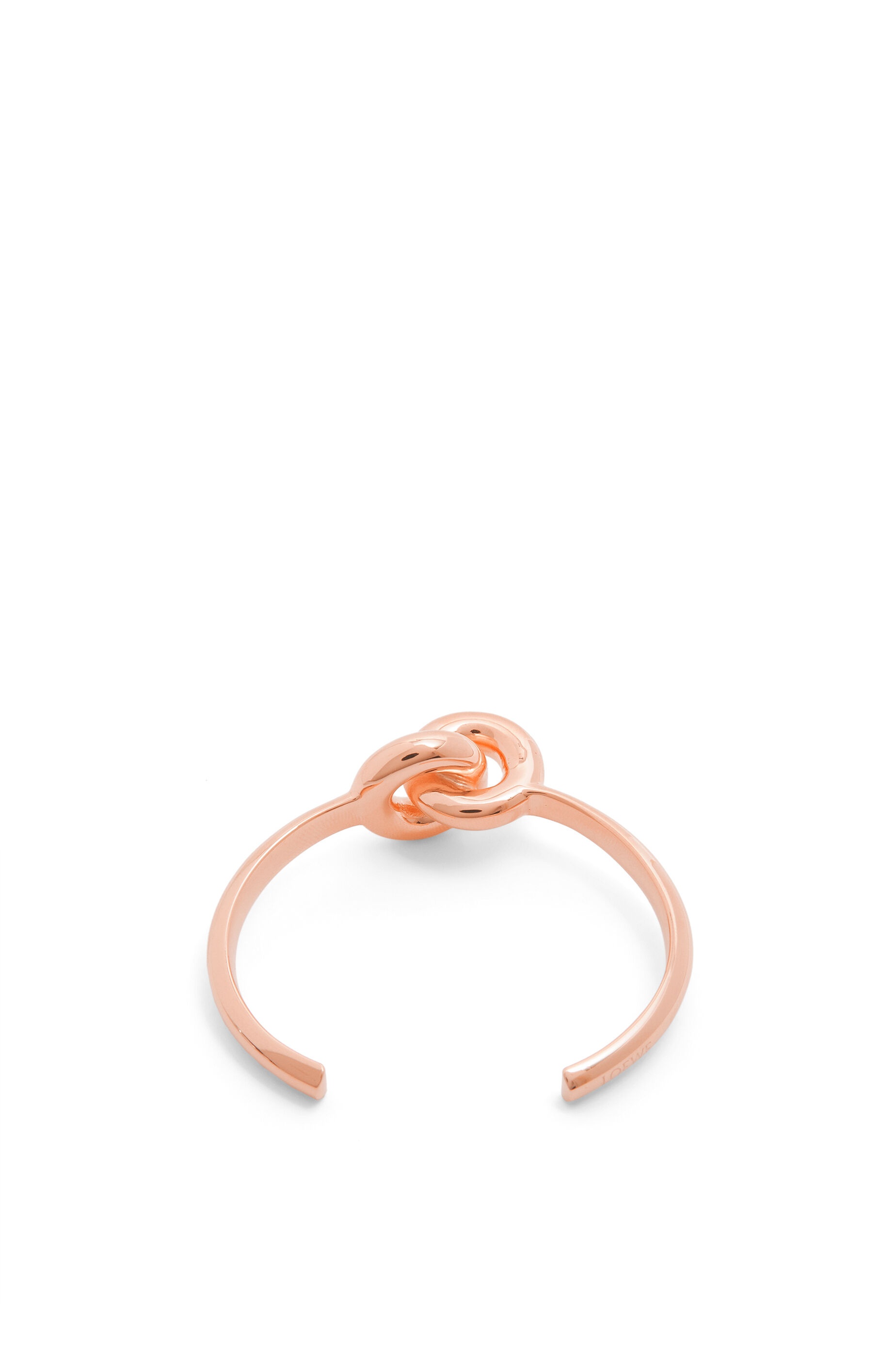 Donut link cuff in sterling silver - 2